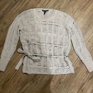 BCBG Maxazra open weave sweater - Size Small